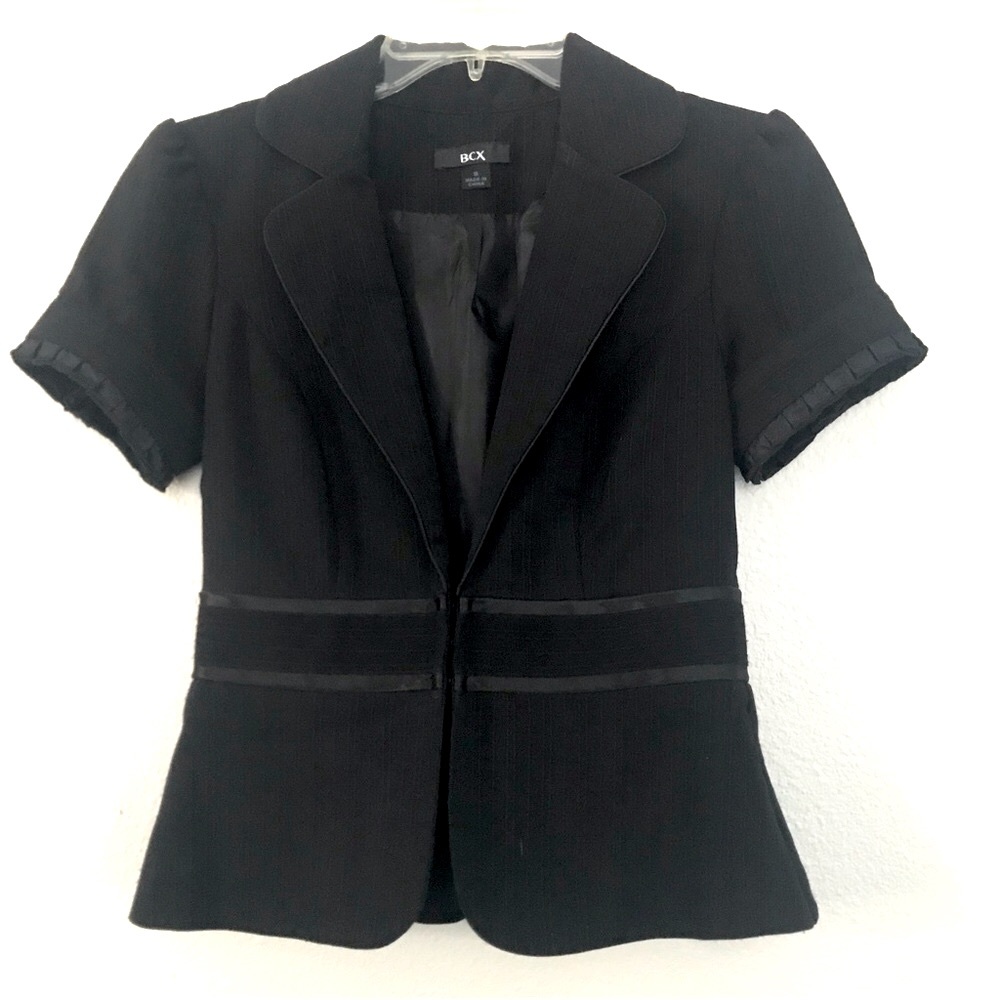 BCX Short Sleeve Blazer
